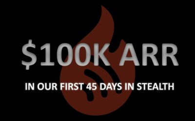 How We Hit $100K ARR in 6 Weeks While Staying Stealth